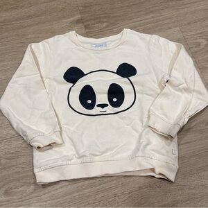 Mori Kids Panda Graphic Sweatshirt